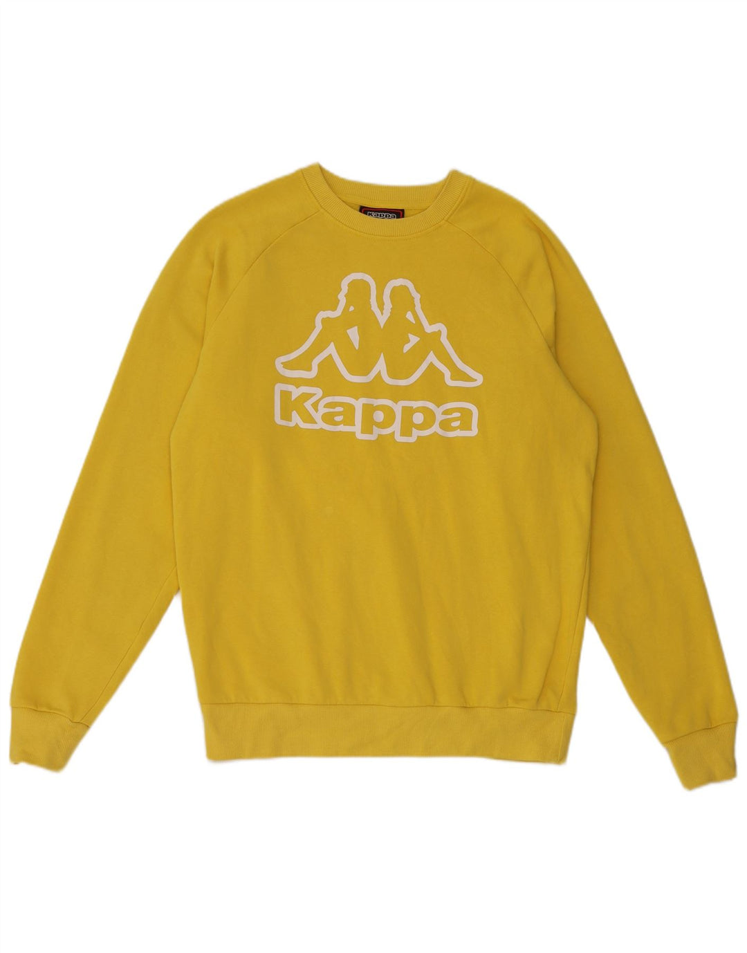 Ανδρικό γραφικό φούτερ Kappa Jumper Medium Yellow