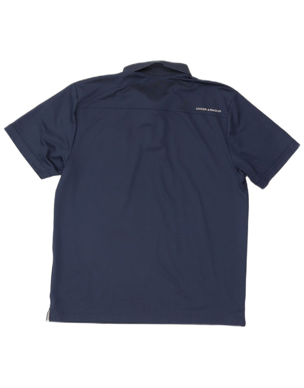 Under Armour Ανδρικό Heat Gear Polo πουκάμισο μεγάλο μπλε ναυτικό