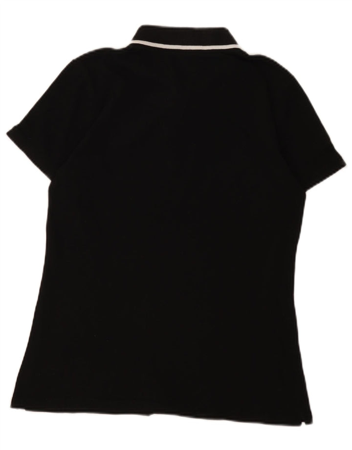 Lotto Γυναικείο Πόλο Μπλουζάκι UK 12 Medium Μαύρο