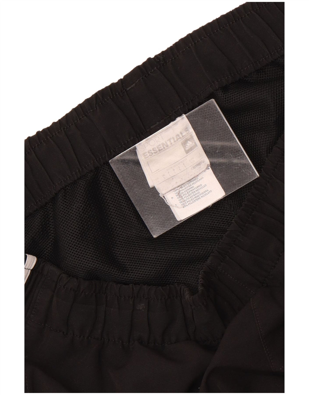 Ανδρικό σορτς Adidas Climalite Sport μεγάλο μαύρο πολυεστέρα