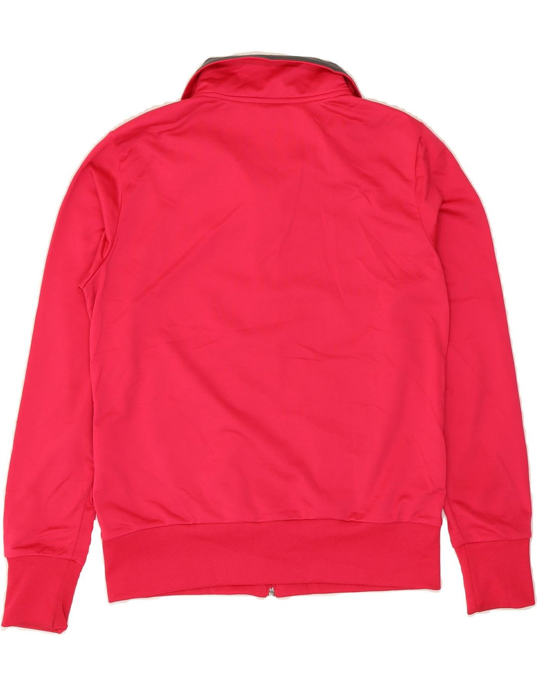PUMA Womens Tracksuit Top Jacket UK 14 Medium Red Colourblock Polyester Vintage Puma and Second-Hand Puma from Messina Hembry 