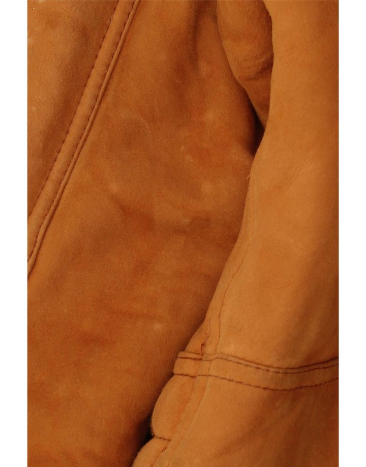 Ανδρικό Shearling Jacket VINTAGE UK 40 Large Brown