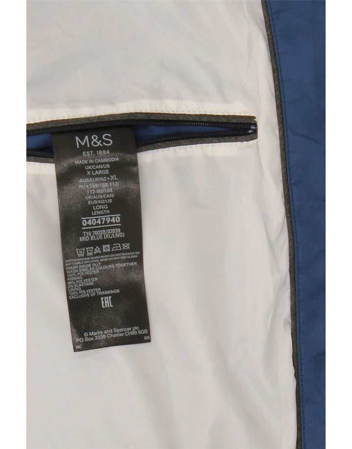 Ανδρικό μπουφάν μπουφάν Marks & Spencer UK 42 XL Blue Polyester