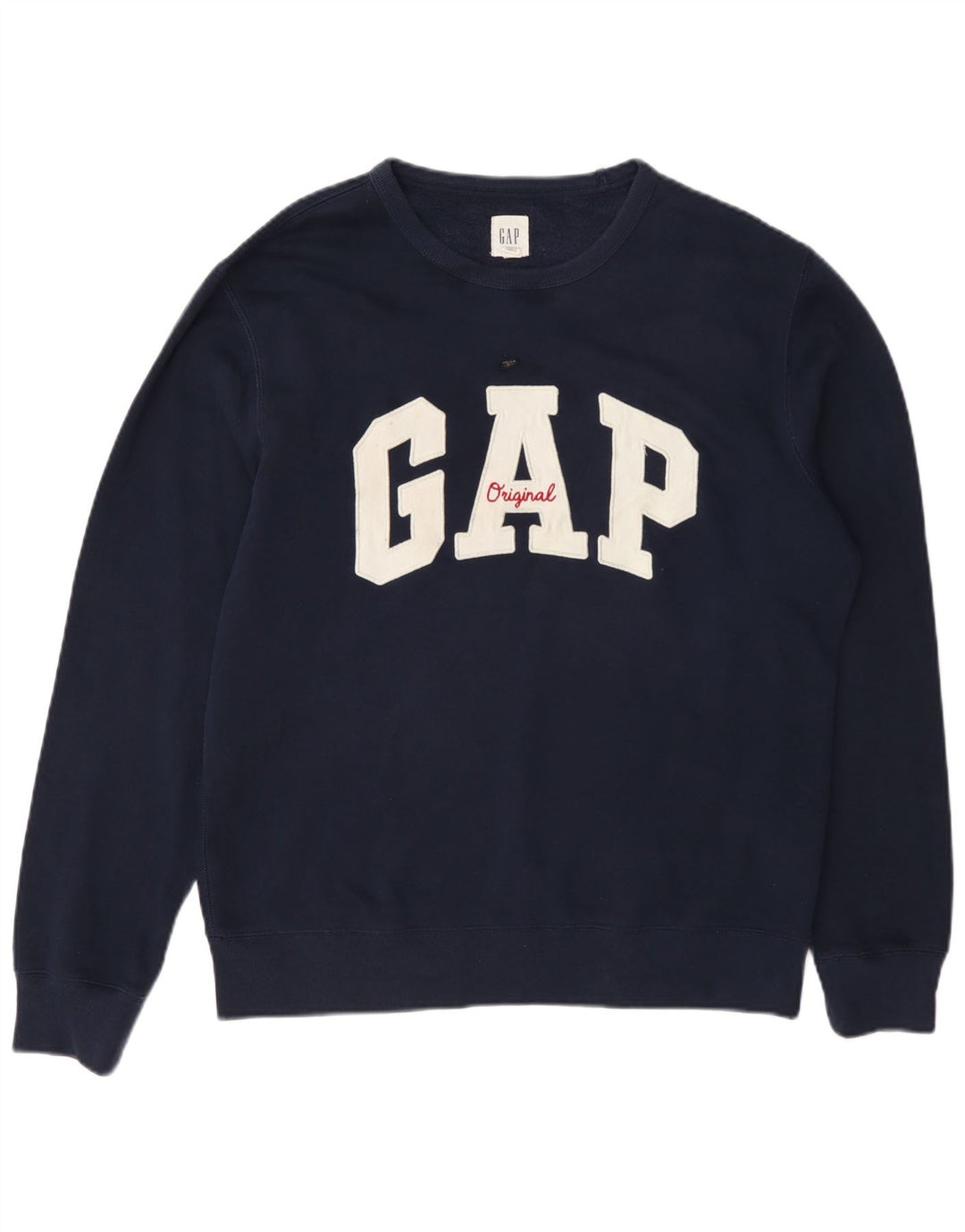 Ανδρικό γραφικό φούτερ Gap Jumper Medium Navy Blue βαμβακερό
