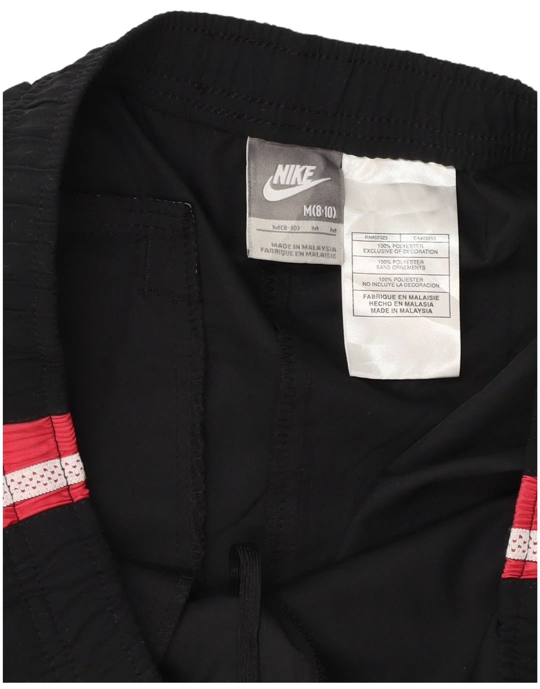 Γυναικεία αθλητική φόρμα NIKE Παντελόνι US 8/10 Μεσαίο μαύρο χρώμα πολυεστέρα