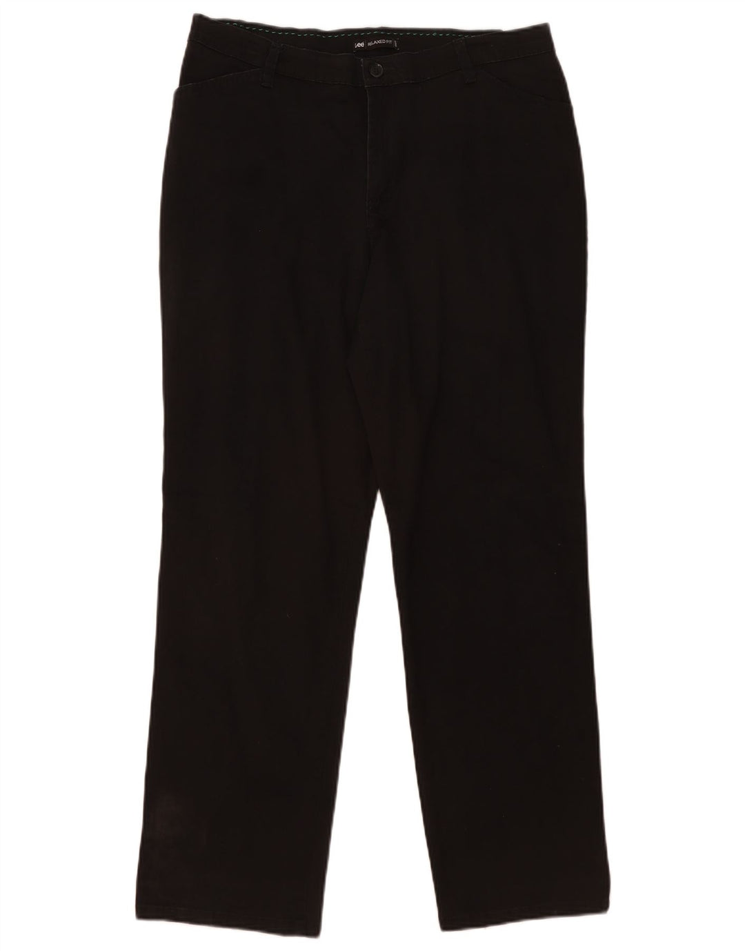 Lee Womens US14 W36 L31 Μαύρο βαμβακερό