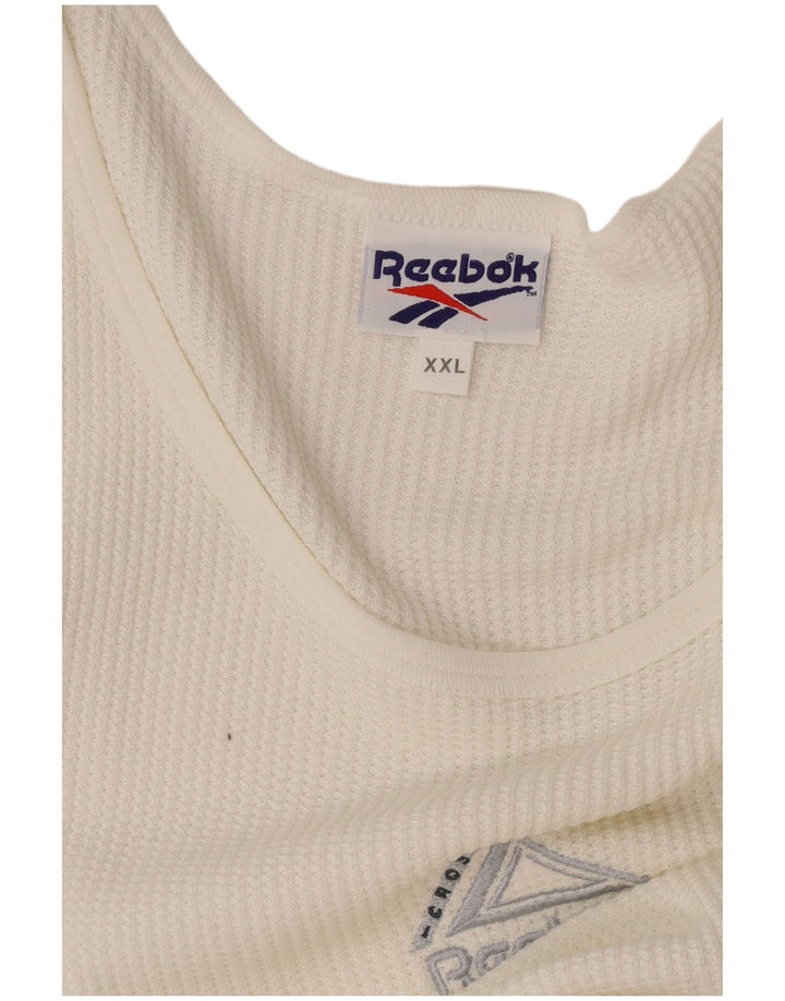 Ανδρικό γιλέκο Reebok 2XL Λευκό