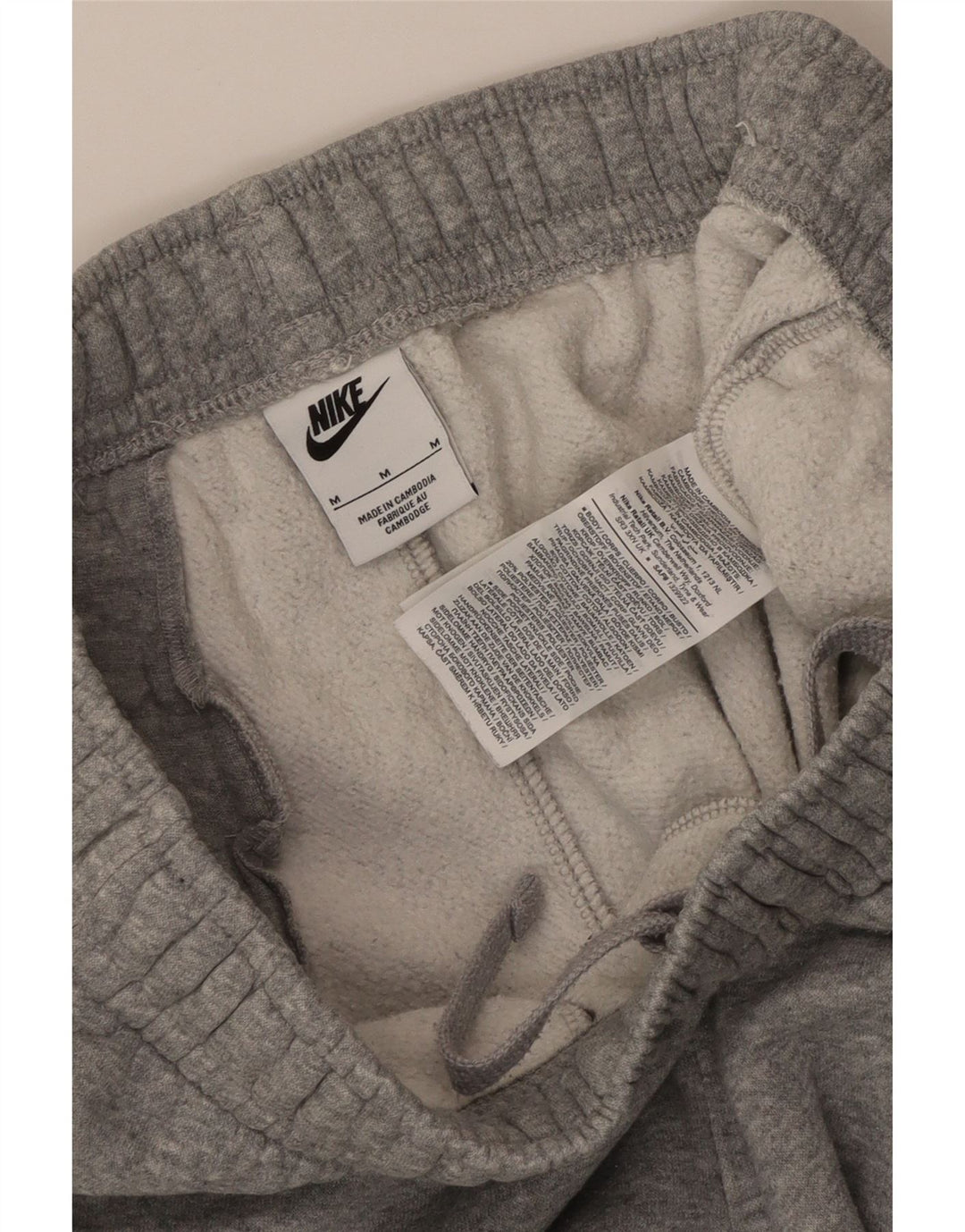 Ανδρική αθλητική φόρμα Nike, Joggers, βαμβακερό σε μεσαίο γκρι