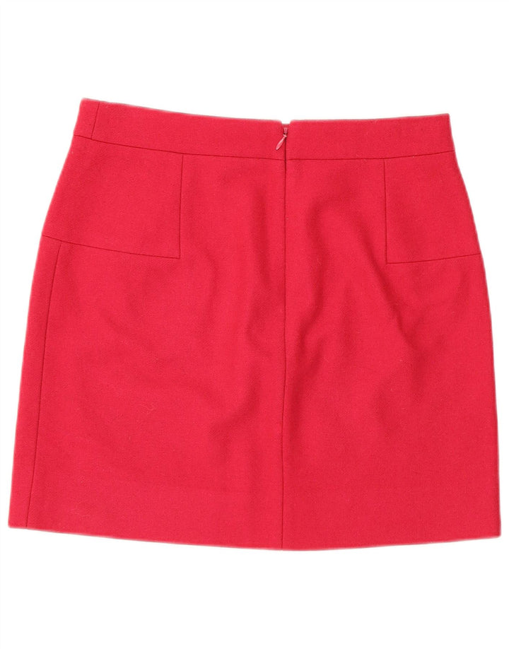 Γυναικεία Μίνι Φούστα J. Crew US 2 XS W28 Ροζ μαλλί