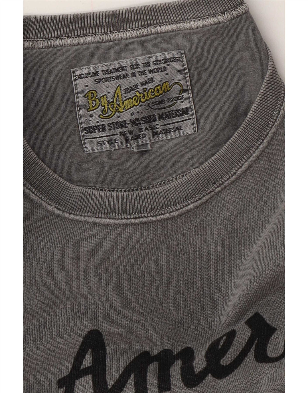 Από American Ανδρικό Γραφικό Φούτερ Jumper XL Grey