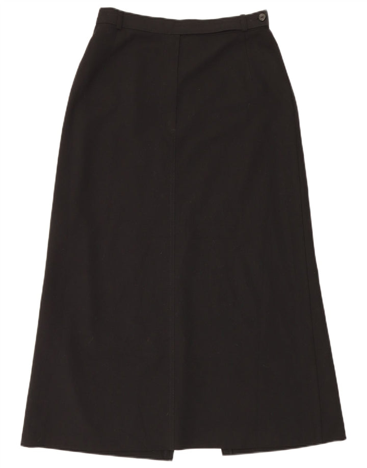 Marks & Spencer Γυναικεία Maxi Φούστα UK 12 Medium W28 Black Polyester
