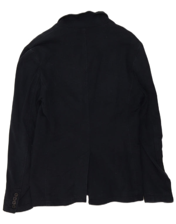 Woolrich Ανδρικό σακάκι με 3 κουμπιά UK 36 Small Navy Blue Cotton