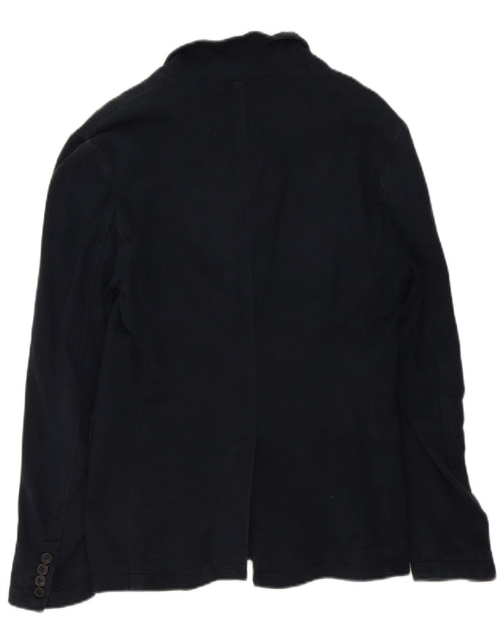 Woolrich Ανδρικό σακάκι με 3 κουμπιά UK 36 Small Navy Blue Cotton