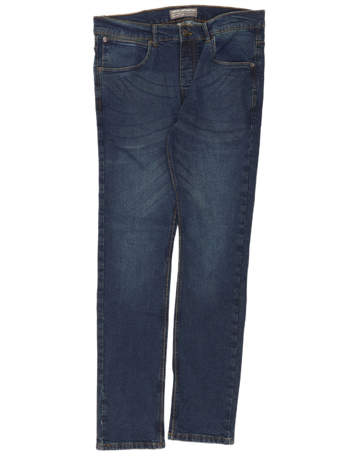 French Connection Ανδρικό Slim Jeans W36 L32 Navy Blue Cotton