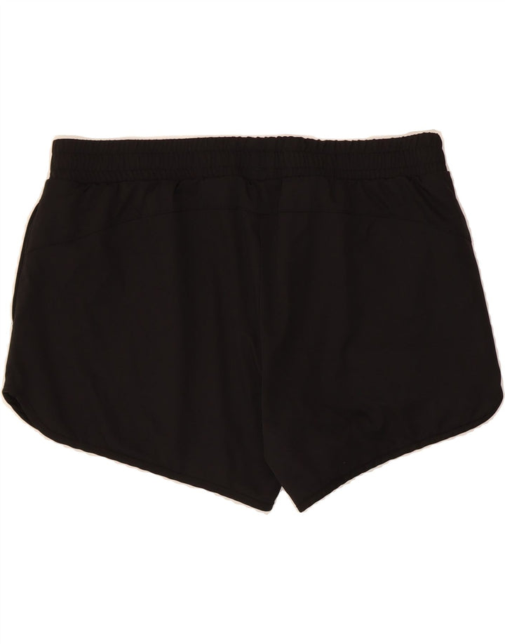 PUMA Womens Sport Shorts UK 16 Large  Black Polyester Vintage Puma and Second-Hand Puma from Messina Hembry 