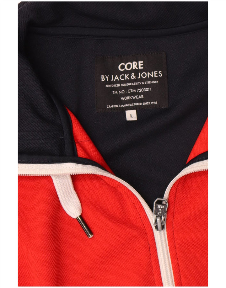 Ανδρική φόρμα Jack & Jones Top Jacket Large Navy Blue Colourblock