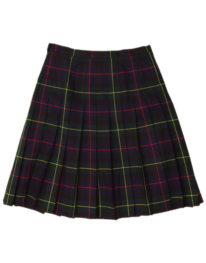 Pringle γυναικεία μαχαίρι πλισέ φούστα EU 42 Μεγάλη W30 Navy Blue καρό