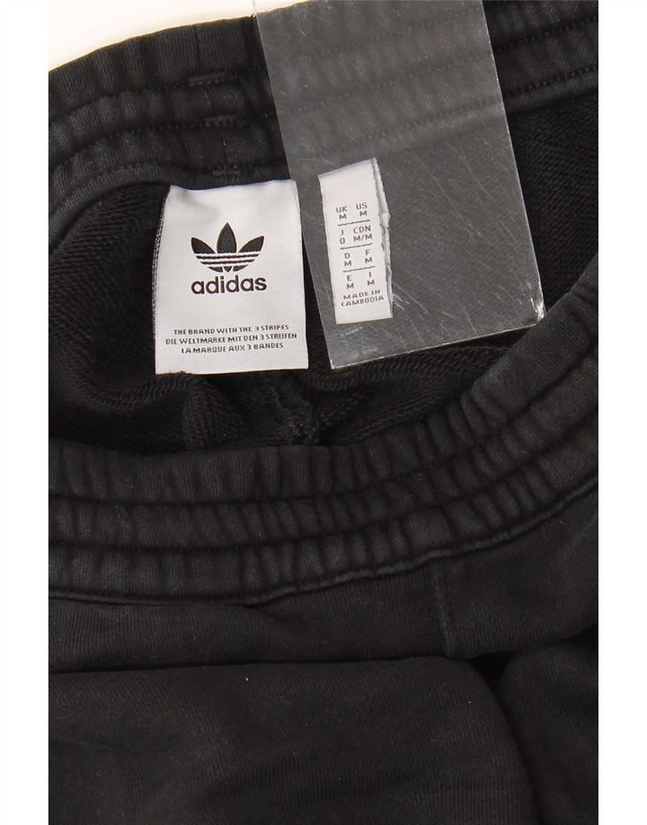 Ανδρική φόρμα ADIDAS Graphic Παντελόνι Joggers Μεσαίο μαύρο βαμβακερό
