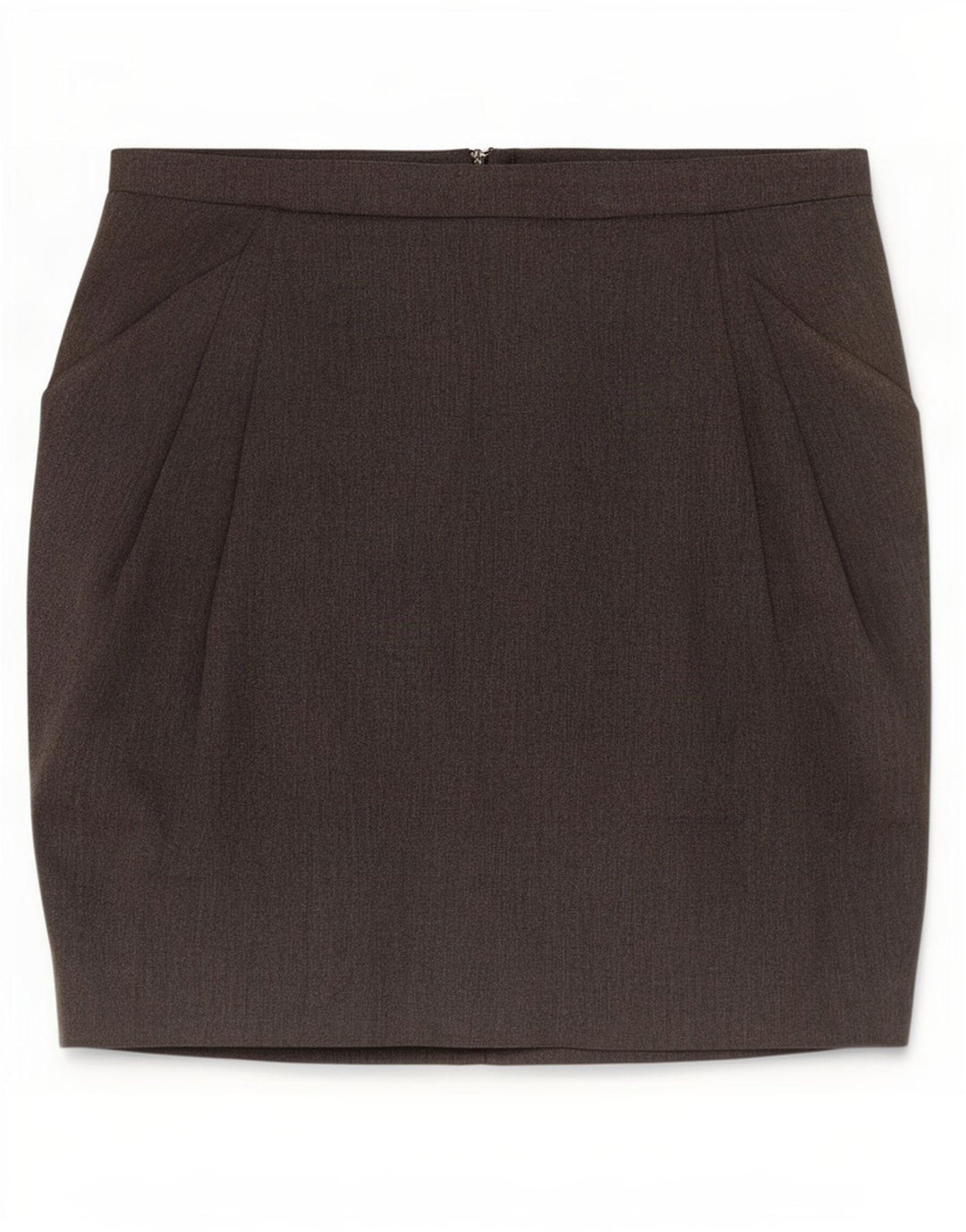 Zara Γυναικεία Μίνι Φούστα Small W26 Grey Polyester