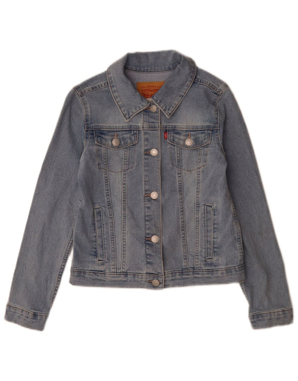 Levi's Girls Τζιν Μπουφάν 10-11 ετών Μεγάλο Μπλε Βαμβακερό