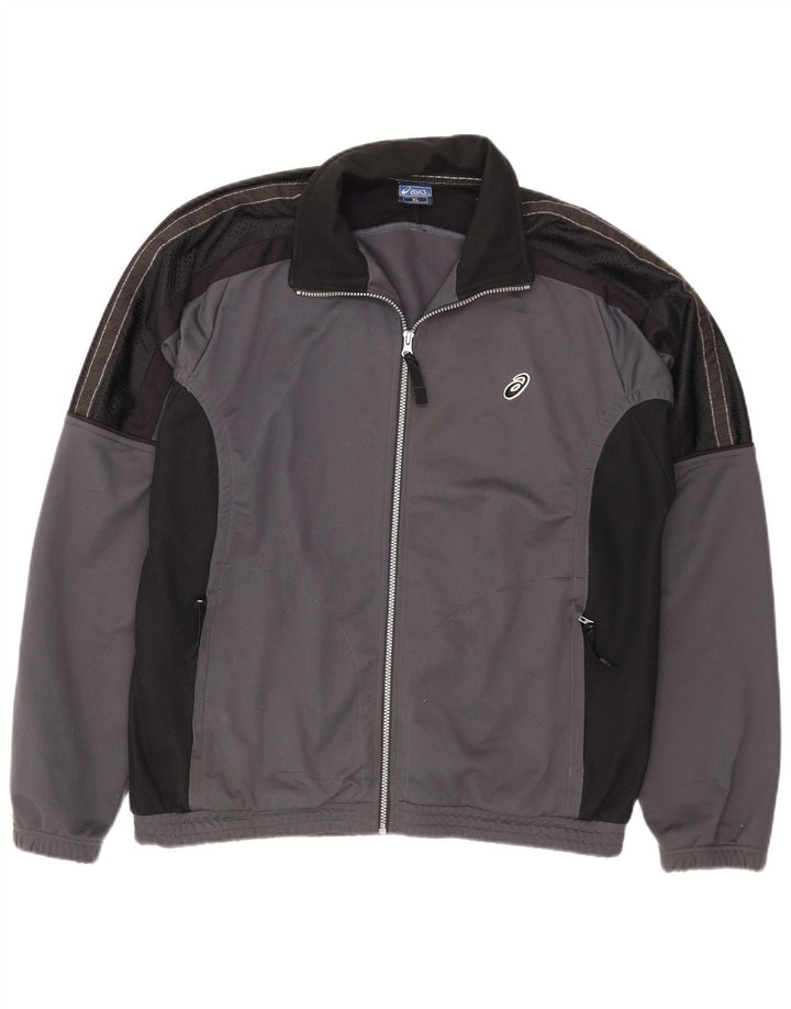 Ανδρική φόρμα Asics Top Jacket XL Grey Colourblock Polyester Sports