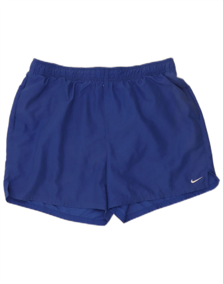 Ανδρικό αθλητικό σορτς Nike XL μπλε πολυεστέρα