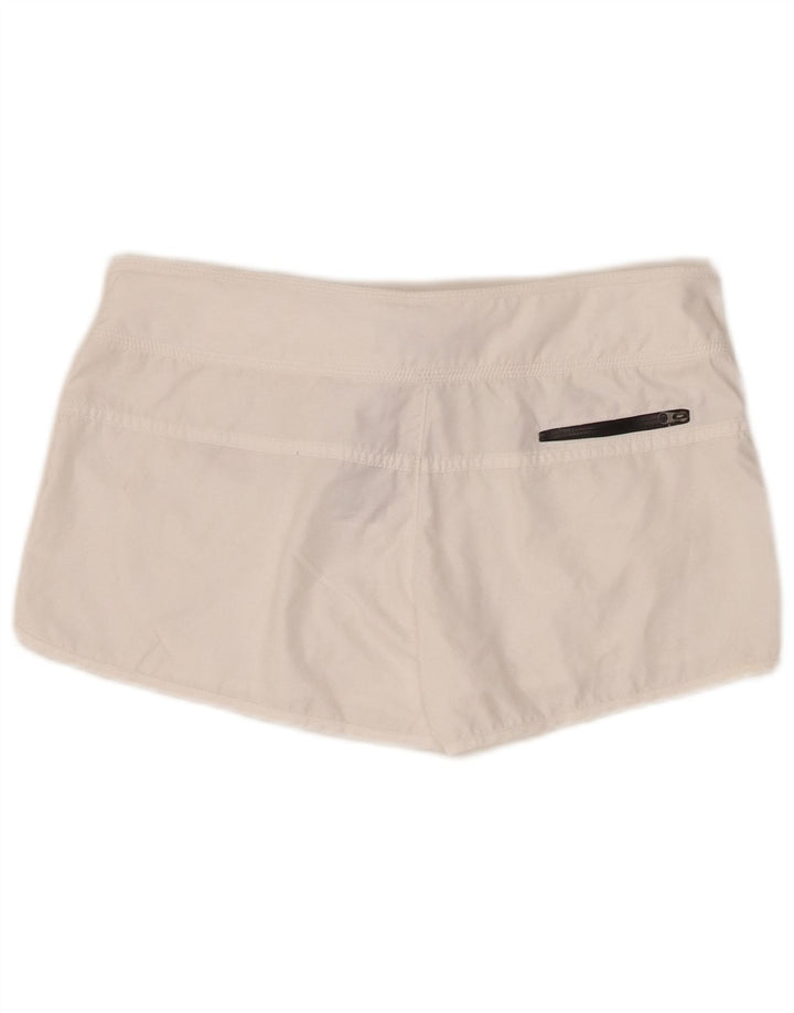 Γυναικείο αθλητικό σορτς Nike UK 10 Μικρό λευκό πολυεστέρα