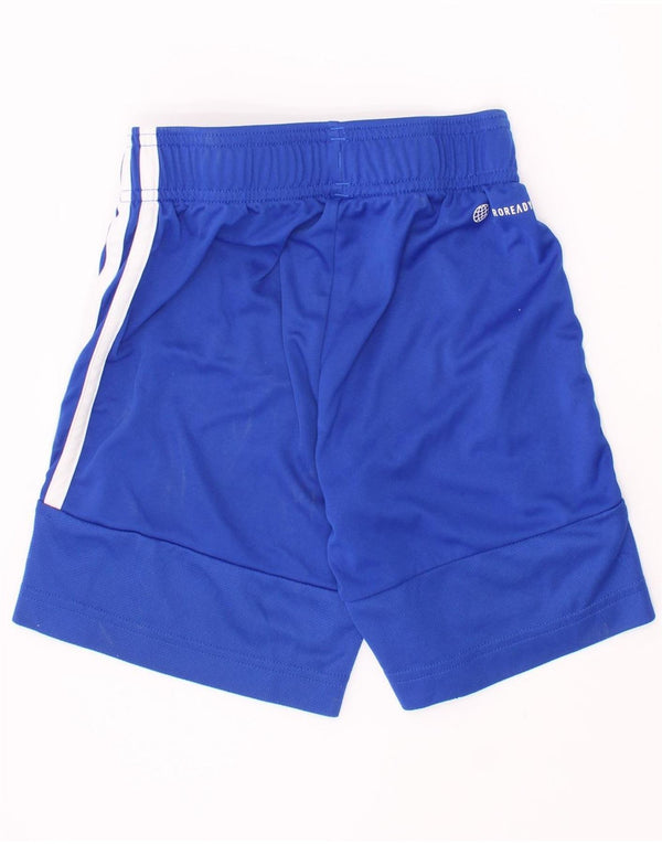 Adidas Boys Aeroready Sport σορτς 5-6 ετών μπλε πολυεστέρα