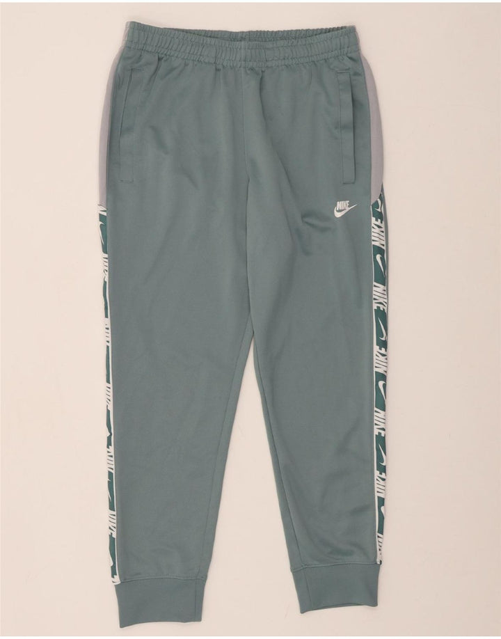 Ανδρική φόρμα αθλητικής φόρμας NIKE γραφικά Joggers Μεσαίου πράσινου πολυεστέρα