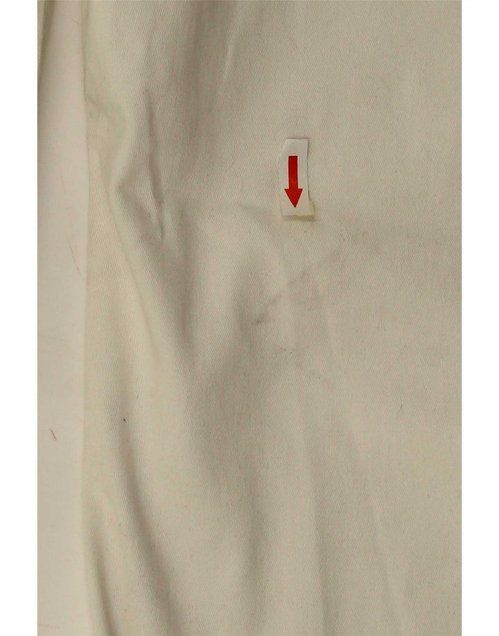 Moschino Γυναικείο Slim Jeans W30 L29 Λευκό βαμβακερό