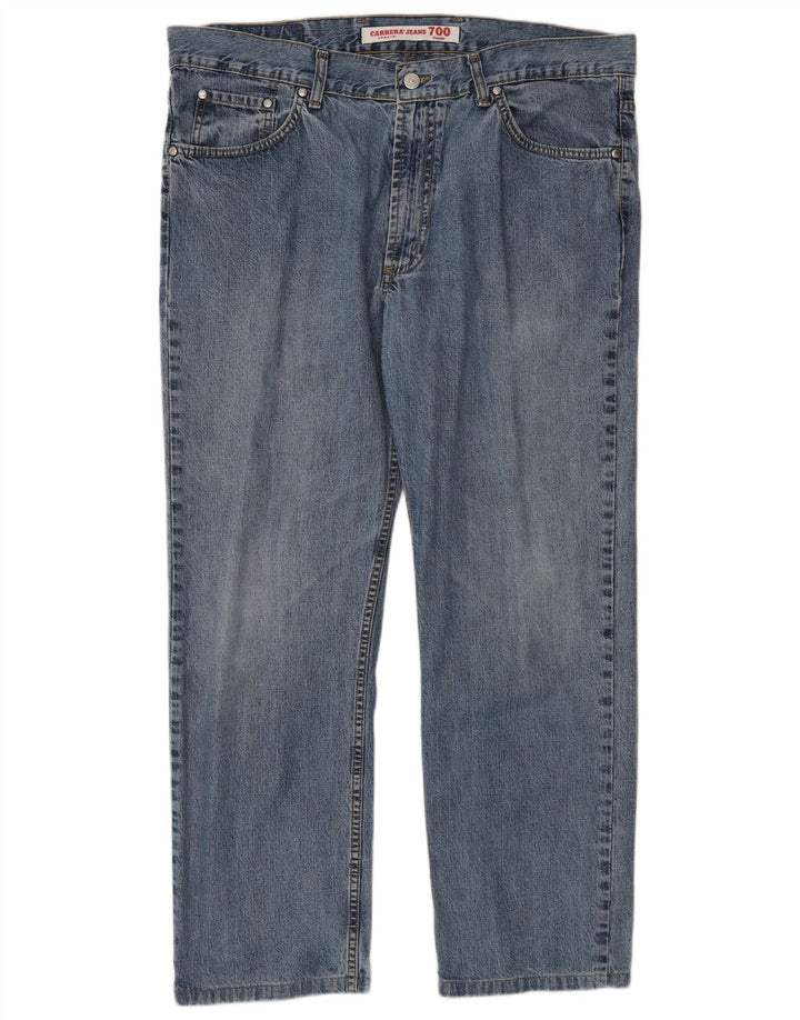 Carrera Mens 700 Regular Straight Jeans W38 L28 Μπλε Βαμβακερό