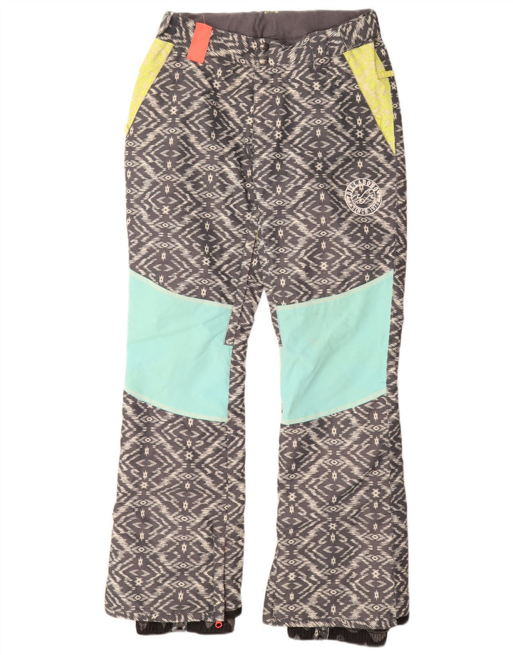 Γυναικείο παντελόνι σκι Billabong UK 14 Medium Grey Geometric Polyester