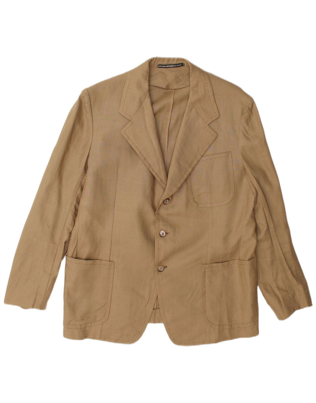 Vintage Ανδρικό Σακάκι Μπλέιζερ με 3 Κουμπιά UK 38 Medium Beige