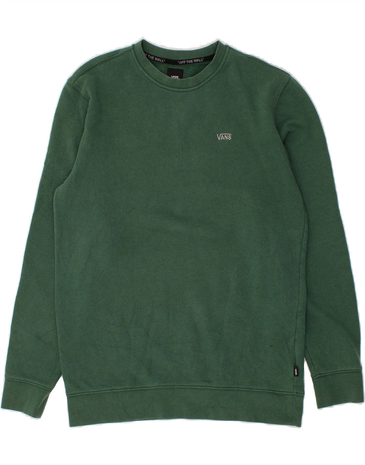Ανδρικό φούτερ VANS Jumper Μεσαίο πράσινο βαμβακερό