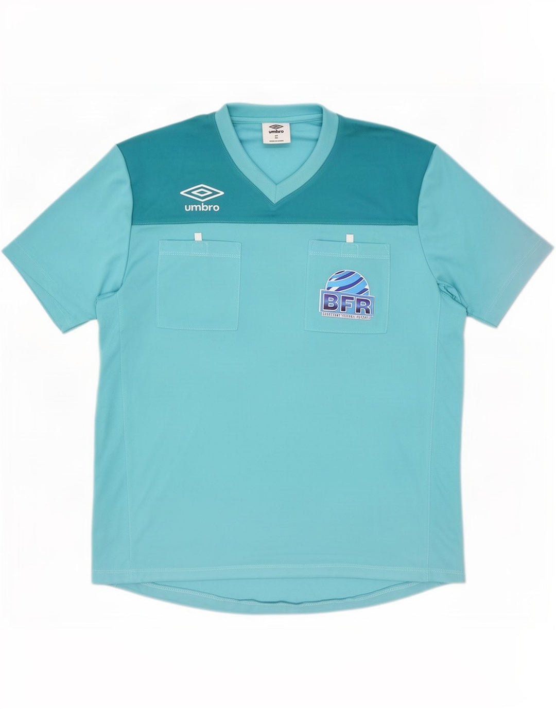 Ανδρικό γραφικό T-Shirt Umbro Top XL Blue Colourblock Πολυεστέρας
