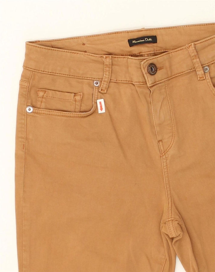 MASSIMO DUTTI Womens Skinny Casual Trousers EU 38 Medium W28 L28  Brown | Vintage Massimo Dutti | Thrift | Second-Hand Massimo Dutti | Used Clothing | Messina Hembry 