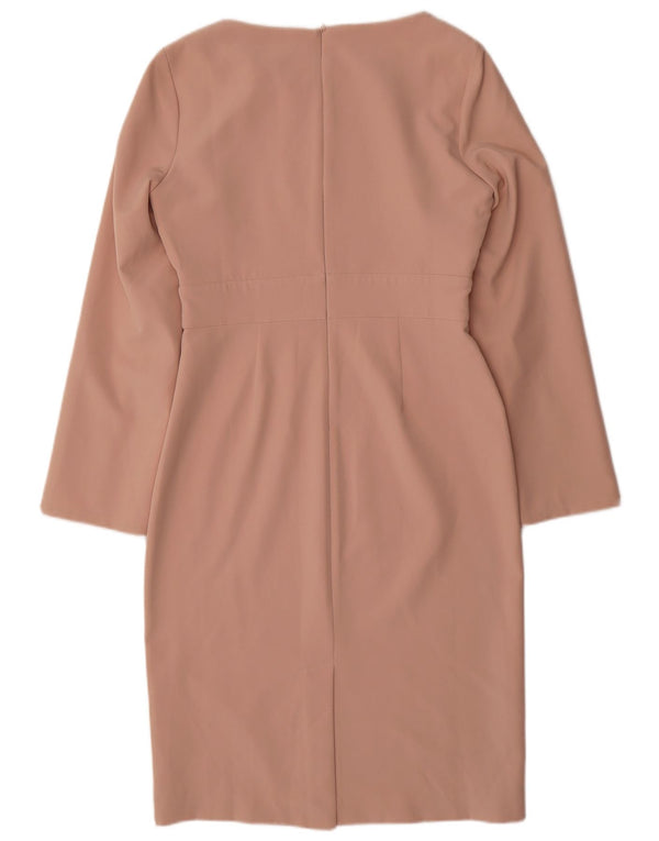 Γυναικείο μακρυμάνικο φόρεμα COAST UK 12 Ροζ Πολυεστέρας