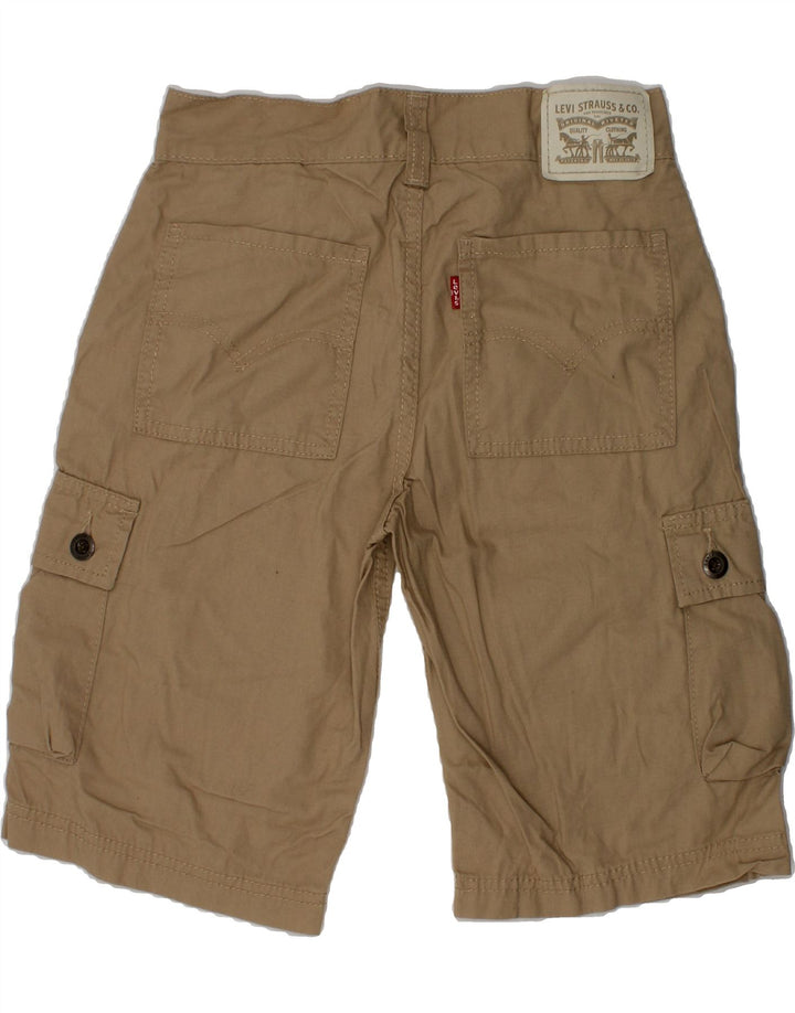 LEVI'S Boys Cargo Shorts 9-10 Years W25  Beige Cotton Vintage Levi's and Second-Hand Levi's from Messina Hembry 