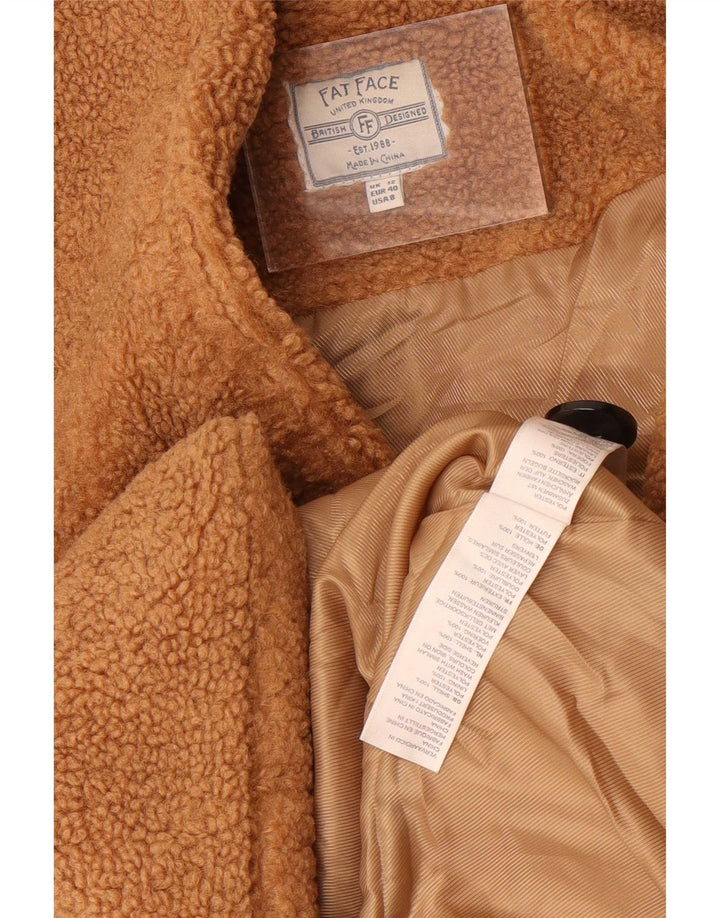 Παλτό Γυναικείο Teddy Bear UK 12 Medium Beige Polyester