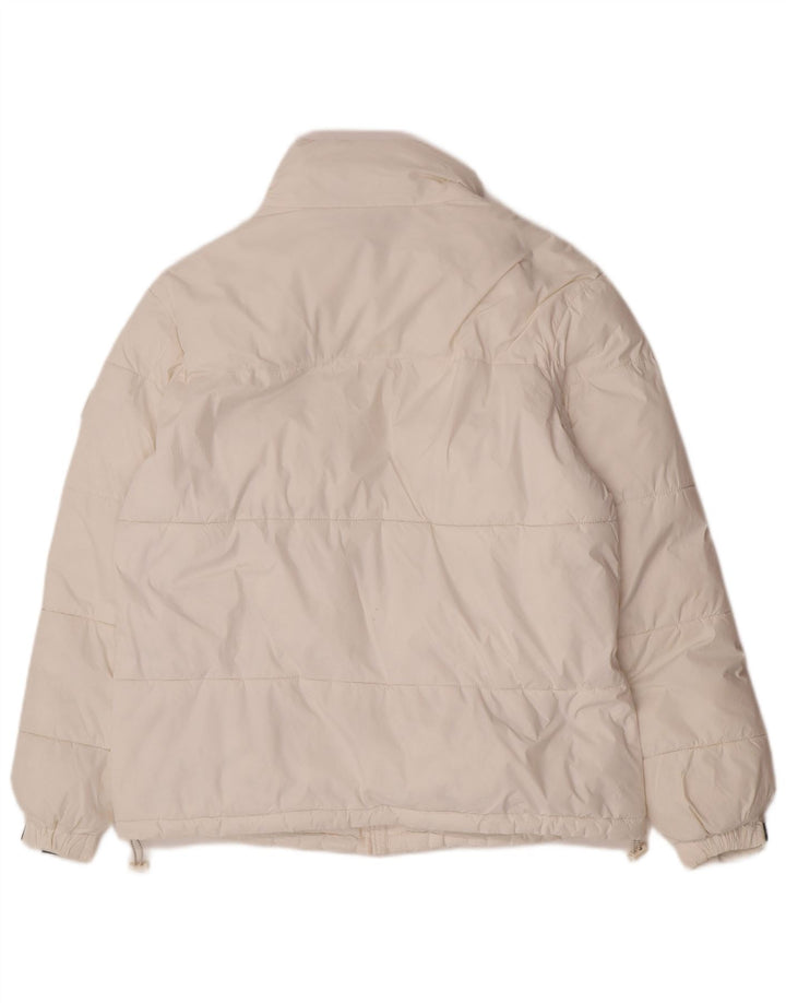 Zara Ανδρικό μπουφάν με επένδυση UK 36 Small White Polyester