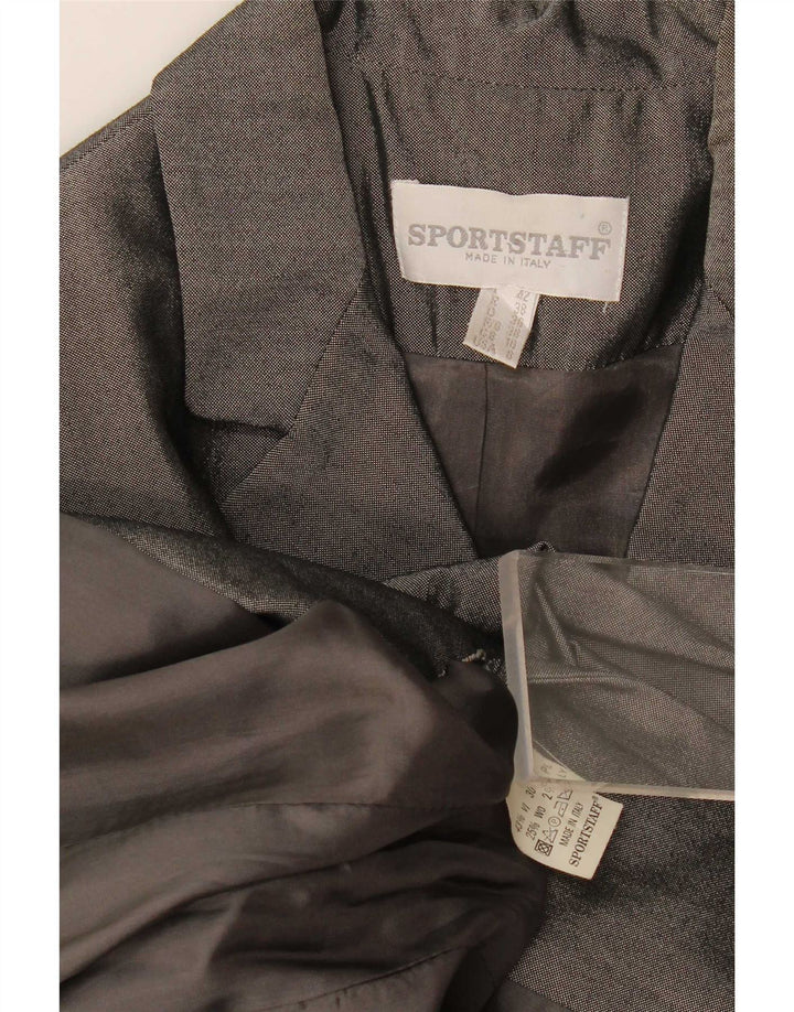 Sportstaff Γυναικείο Πανωφόρι UK 10 Small Grey Viscose
