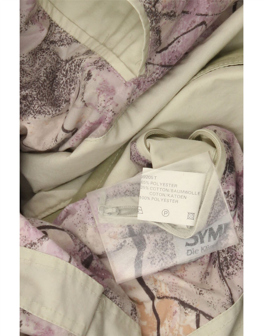 Ανδρικό τζάκετ Sympatex Windbreaker UK 42 XL Grey Polyester