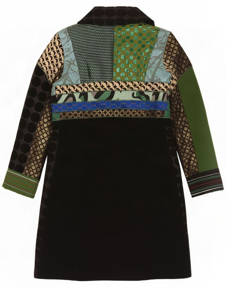 Desigual Γυναικείο Πανωφόρι EU 38 Medium Πολύχρωμο Patchwork