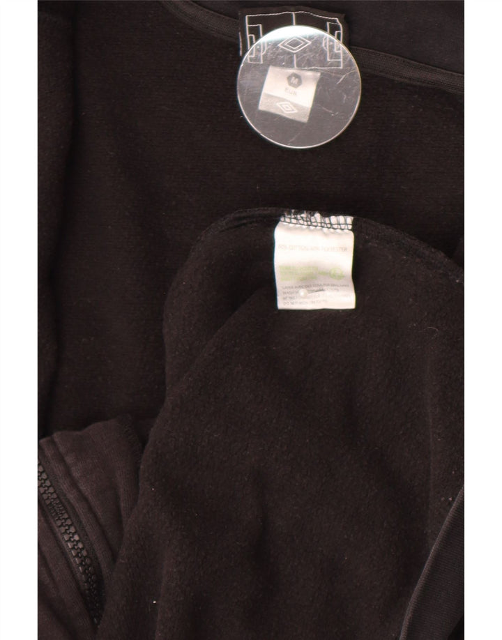 Γυναικεία αθλητική φόρμα Umbro Top Jacket UK 14 Medium Black Cotton