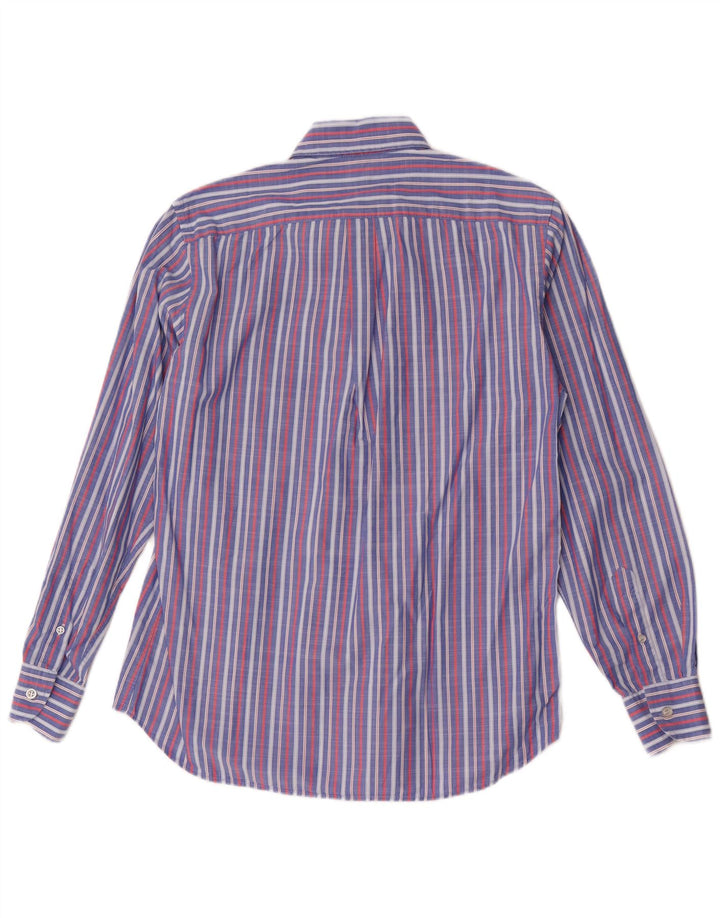 Harmont & Blaine Ανδρικό Πουκάμισο Regular Fit Μεσαίο Μπλε Ριγέ Βαμβάκι