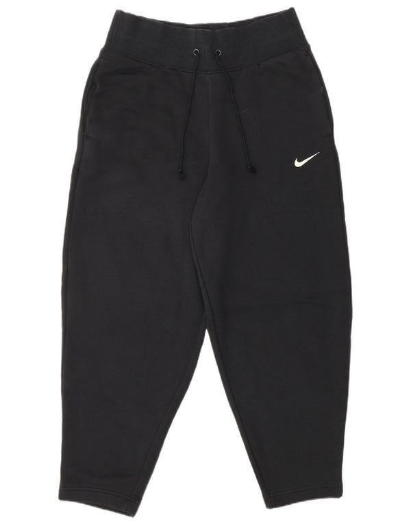 Γυναικεία αθλητική φόρμα Nike Παντελόνι Joggers UK 10 Small Black Cotton