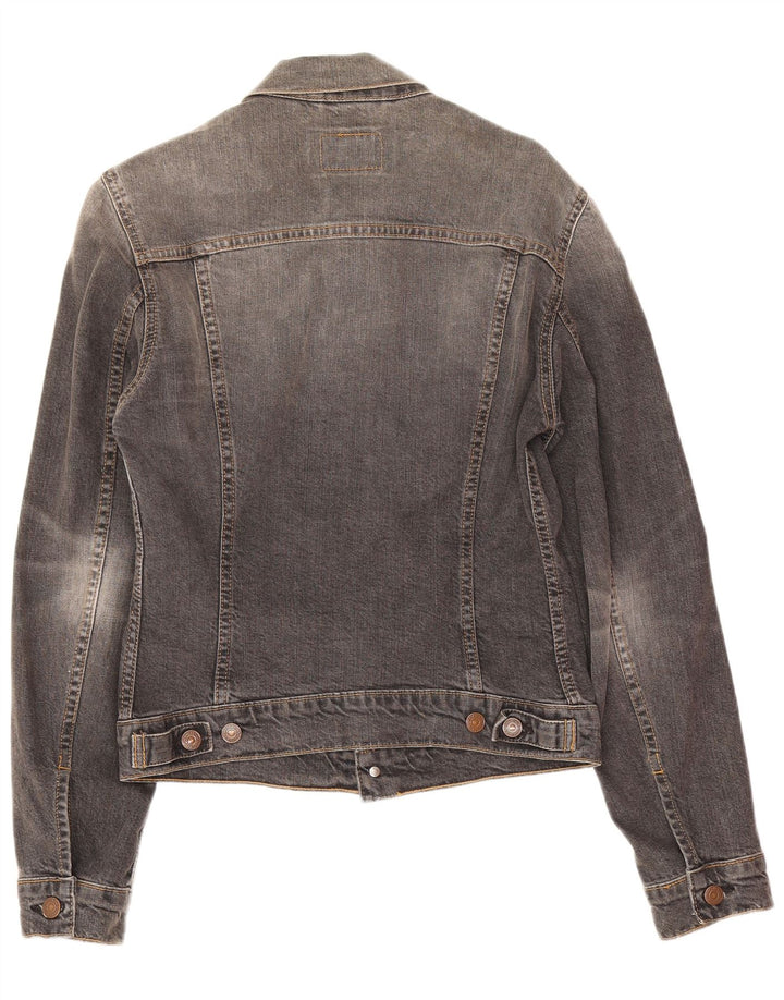 Ανδρικό τζιν μπουφάν Levi's UK 38 Medium Grey Cotton
