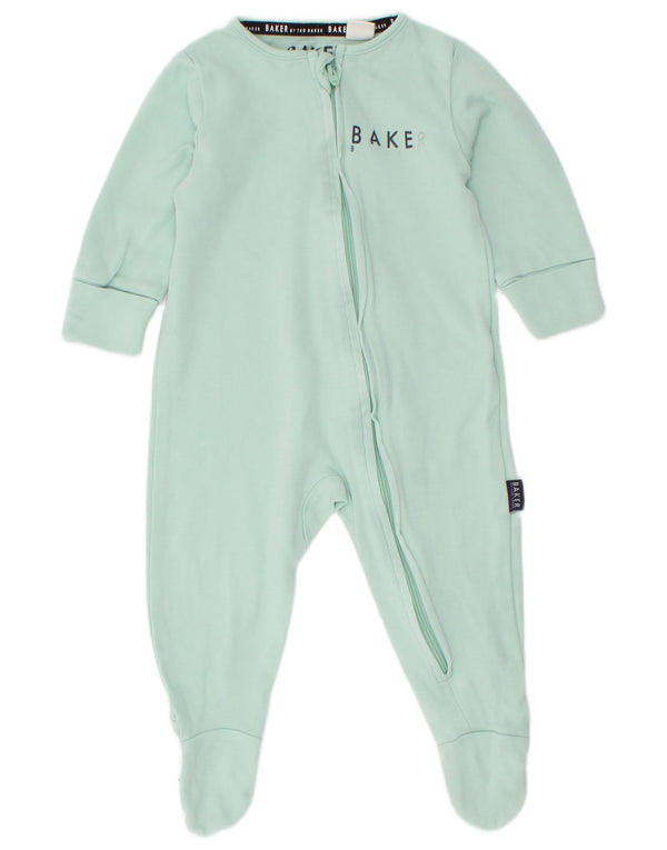 Ted Baker Baby Boys Graphic μακρυμάνικη φόρμα 3-6 μηνών τιρκουάζ