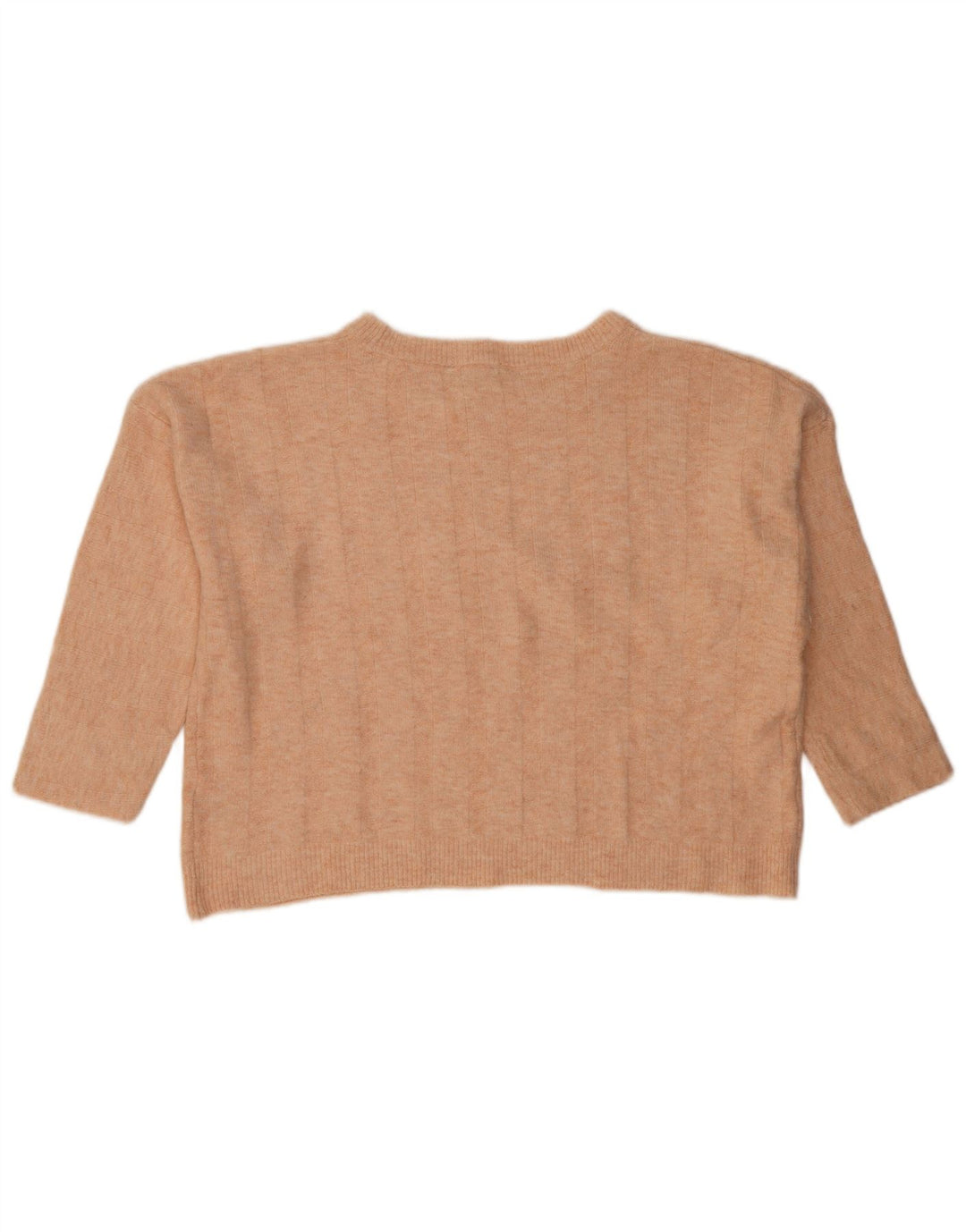 Marks & Spencer Γυναικείο πουλόβερ Crop Crew Neck Jumper UK 14 Medium Pink