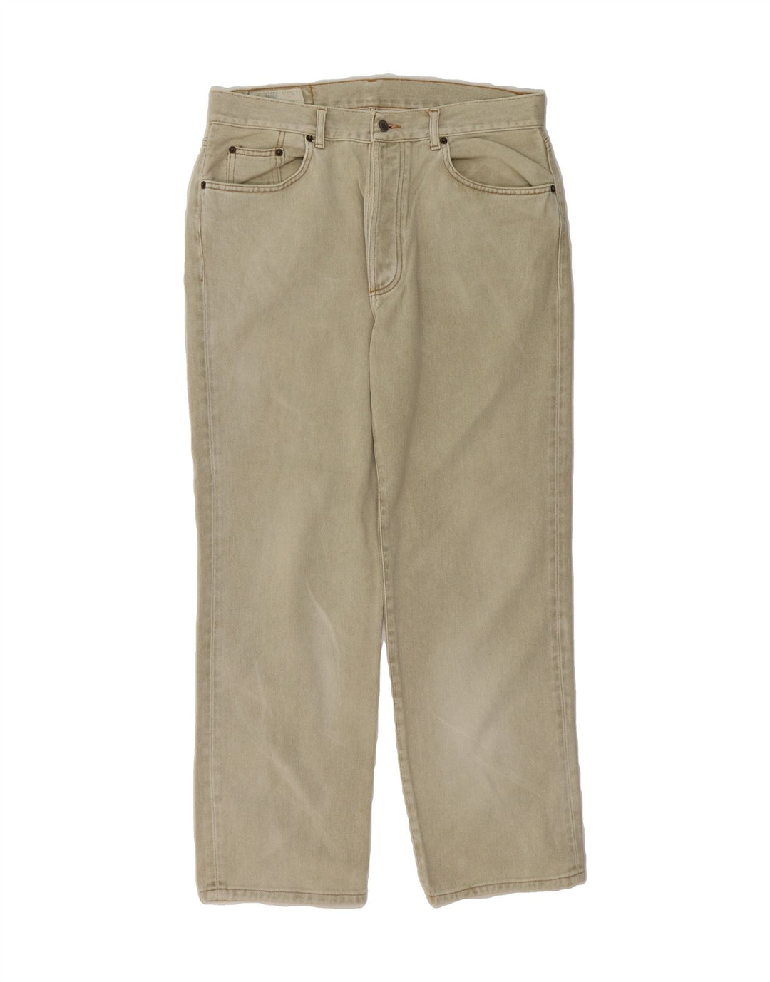 SPITFIRE Mens Straight Jeans  W36 L30 Beige Cotton Vintage Spitfire and Second-Hand Spitfire from Messina Hembry 